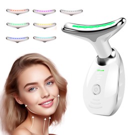 Face Massager, Anti-Wrinkle Face Device with 3 Modes, Firming Wrinkle Removal Facial Massager Tool for Face and Neck for Women (White)