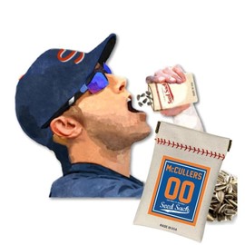 Seed Sack The Original The Custom' for Any Player and Any Fan! (Blue/Orange)