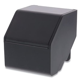 212 Main Short Konnect Desktop Organizer Storage Bin, Black