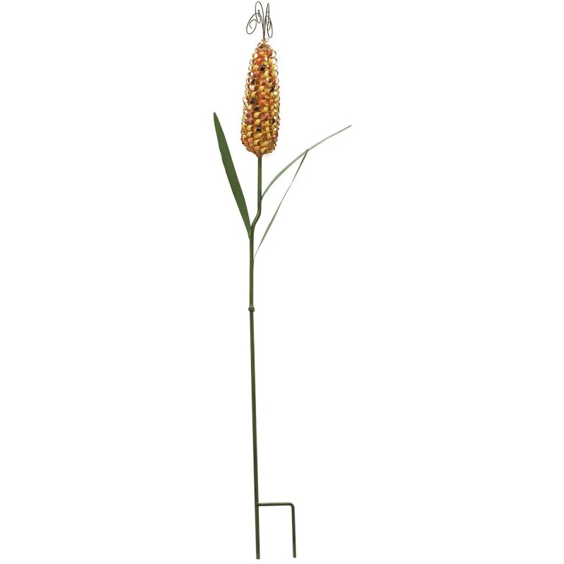 ATT Metal Corn Stake Autumn Harvest Decoration- Decorative Yard Lawn