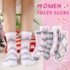 WEVIAS Womens Fuzzy Socks Slipper Fluffy Comfy Cozy Winter Soft