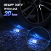 Etetale Solar Driveway Lights Outdoor 6 Pack, IP68 Waterproof Solar
