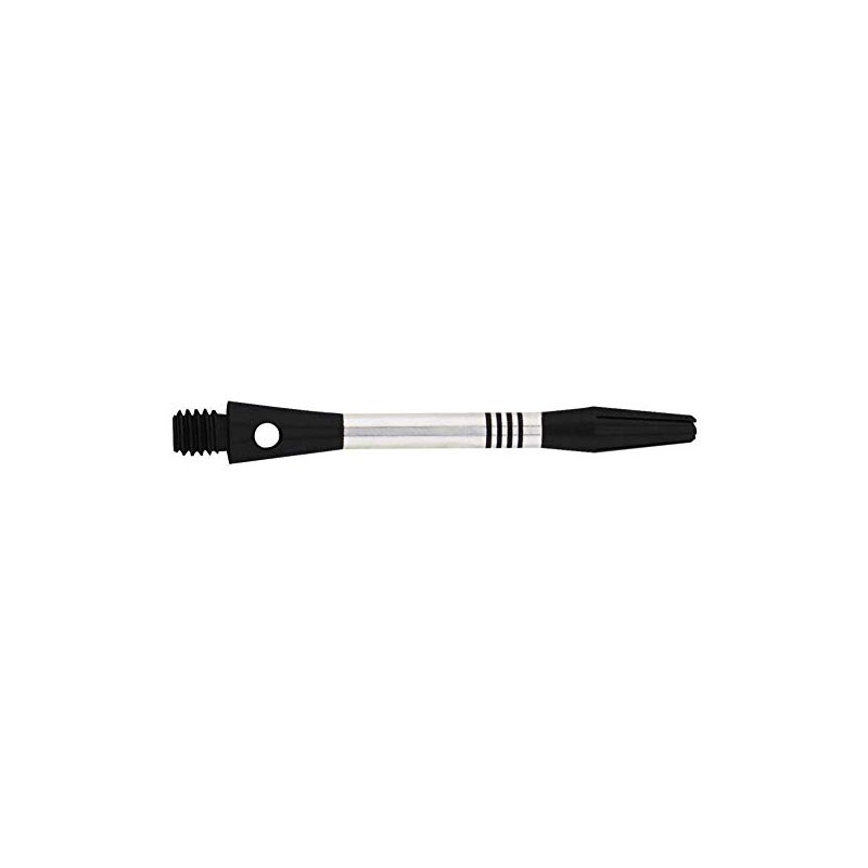 Bulls Cetra Aluminium Shaft Medium, Unisex, 54401, Black, 1 Satz