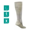 Calcetin A La Rodilla Compresion 15-20mmhg Sport Jobs Blanco