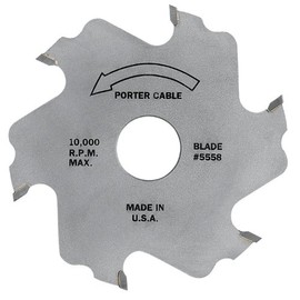 PORTER-CABLE 5558 4-Inch, 6 Tooth Plate Joiner Blade