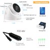 REVODATA 5MP POE IP Camera with Microphone,3.6mm Lens Dome Indoor