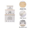 Kitchen Vegetable Storage Tins Set of 3 for Potato Onion