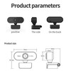 Weeiluoq Camara Web para PC HD 1080P,Webcam con Microfono para