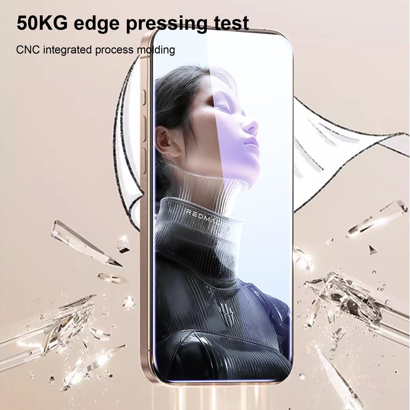 Suttkue for Red-Magic 11 Pro/11s Screen Protector with De-Bubble Card,