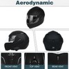 Motorcycle Bluetooth Modular Helmet, DOT Approved Dual Visor Full Face