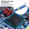 5Pcs Thermal Paste 4.55W/m.k Metal Free Safe Strong Adhesion Thermal