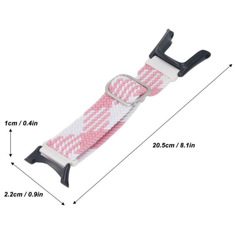 Weave Nylon Watch Band Washable Adjust Size Quick Release Watch