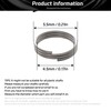CyeeLife Pack of 200 Premium O Rings Made of Metal,