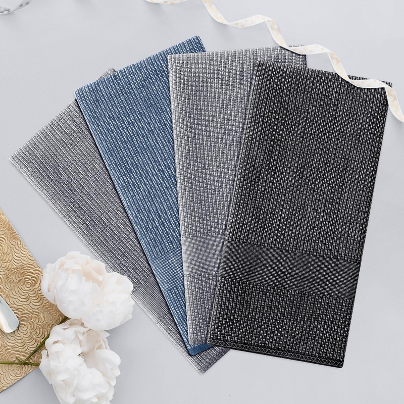 smiry Premium Kitchen Towels(18"x 28", 6 Pack), Large Cotton Dish