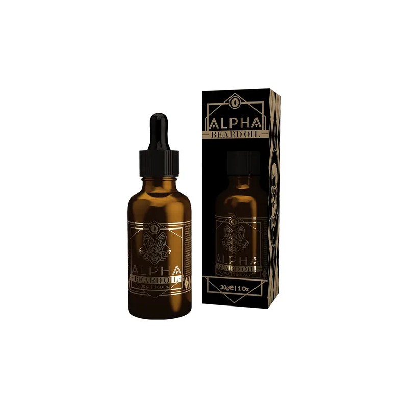 Kit Ouro Aceite Oil Bergamota Y Pomada Barba Bigote Alpha