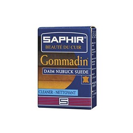 Saphir Gommadin - Nubuck Suede Eraser Block - Cleaning Suede, Nubuck and Velvety Leathers - Anti-Shine