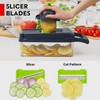 Manual Vegetable Chopper and Slicer, Kitchen Mandoline with Dicer, Onion