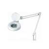 Quality Optics® Professional Series Illuminated Workstation Swing Arm Magnifier 8LED