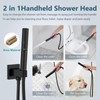 Aolemi Shower Faucet Set, High Pressure Shower System with 2-in-1