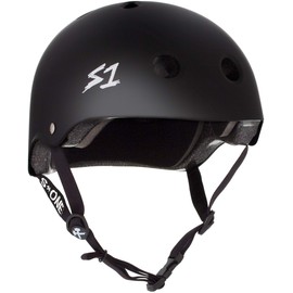 S1 Lifer Helmet for Skateboarding, BMX, and Roller Skating - EPS Fusion Foam, CPSC & ASTM Certified - Black Matte X-Large (22.5")