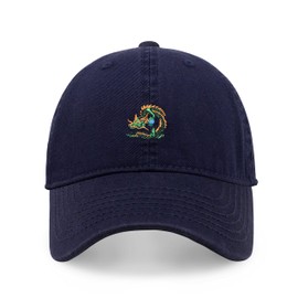 Shenron Dragon Dad Hats Eternal Dragon God Meme Classic Original Design Baseball Caps Funny Hats for Men Women Teens Unisex (Dragon Navy)