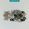 Cyanbone D Ring Picture Hangers with Screws, Small D Hooks
