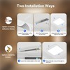 KINDEEP Motion Sensor Ceiling Light: Battery Operated Ceiling Light Wireless