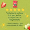 Organix Strawberry & Apple Puffcorn Organic Finger Food Toddler Snack
