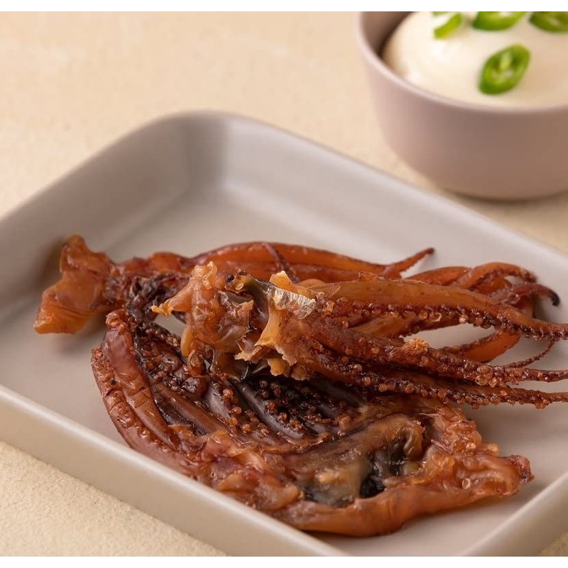 Squid Over Flower Korean Food Korea Sweet Dried Squid Legs