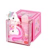 Legami - Cutie Cubes Modular Desk Box, Unicorn, Desk Organiser,
