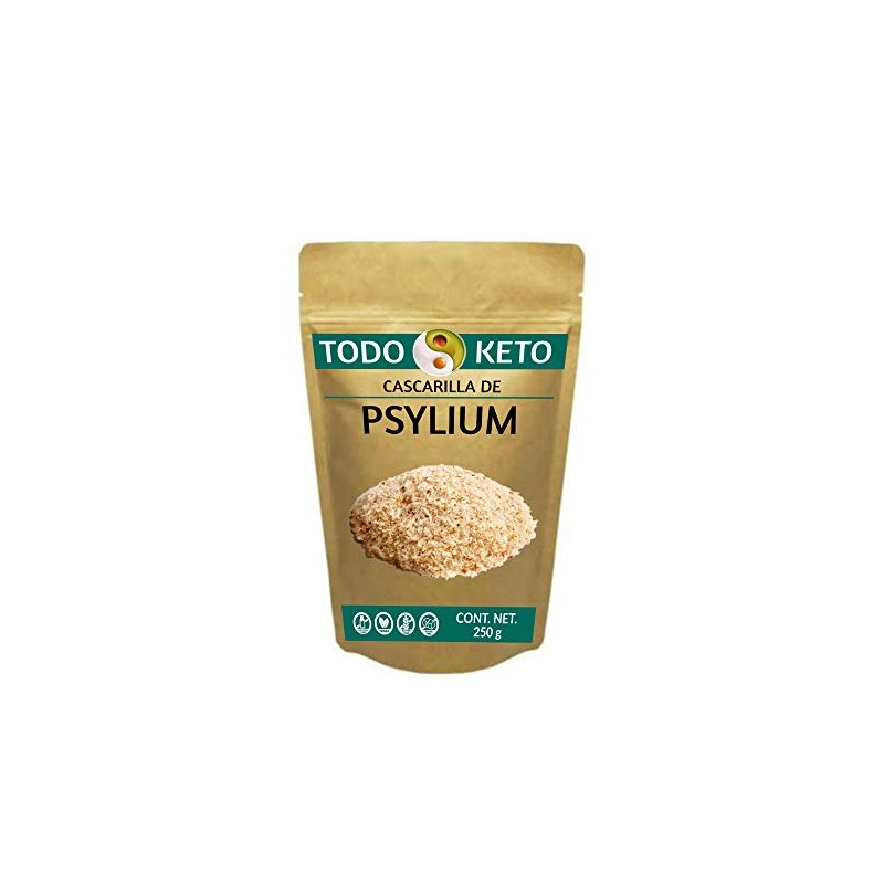 Psyllium Husk Plantago Keto 250 gramos