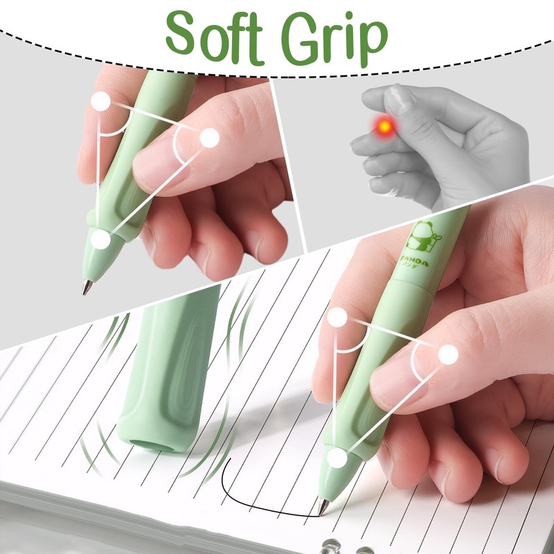 UICCVOKK 4 Pcs Erasable Pens Bundle, Cartoon Rub Out Pens