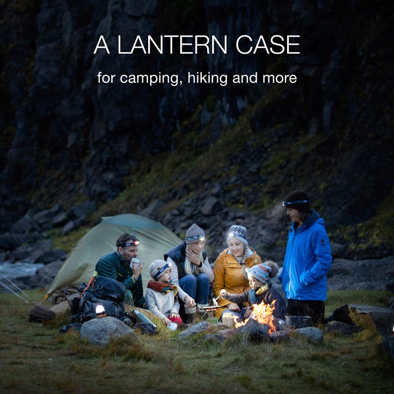 PETZL, NOCTILIGHT Lantern Case, Transform Your Headlamp for Camping &