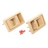 Gledewen Interior Door Handle Front Rear Driver Passenger Side, Beige