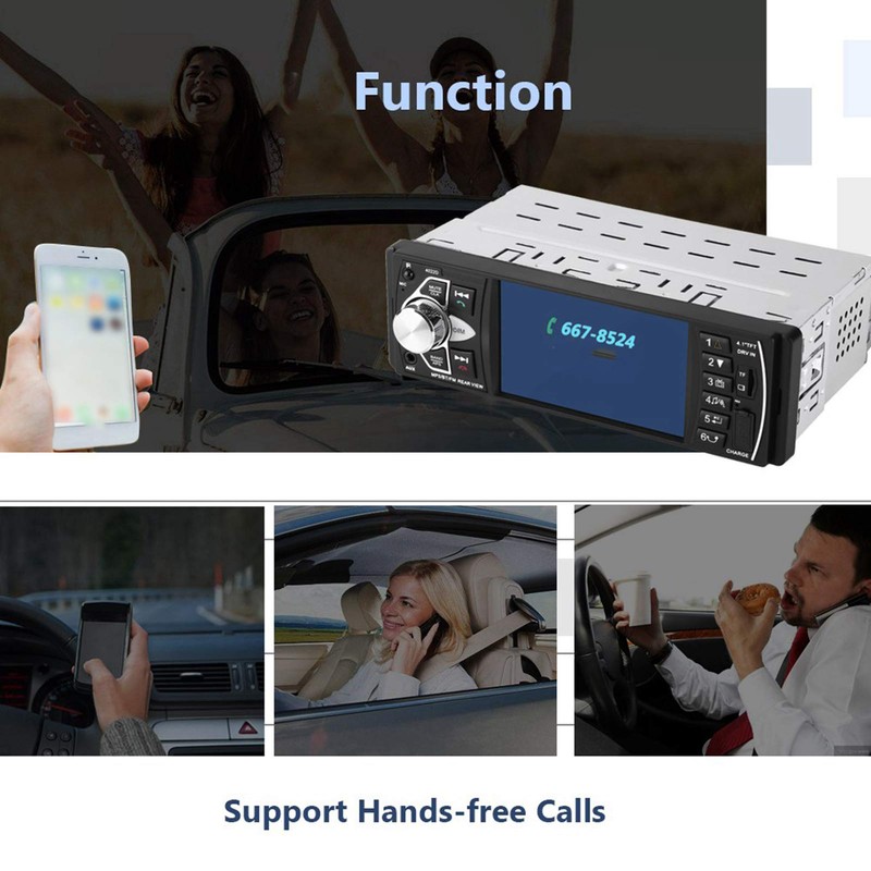 Bluetooth 4.1 inch Car MP5 Player HD Video Player for