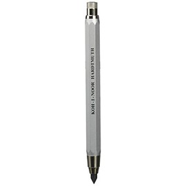 KOH-I-NOOR 5340 5.6mm Diameter Mechanical Clutch Lead Holder Pencil - Silver