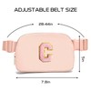 Gitus Belt Bag Fanny Pack Crossbody Bags with Initial Letter