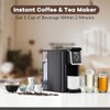 Mecity Coffee Maker 3 in 1 Single Serve Coffee Machine,