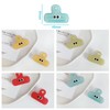 Clips, Set of 8, Acrylic Clips, Cute Student Clips, Document
