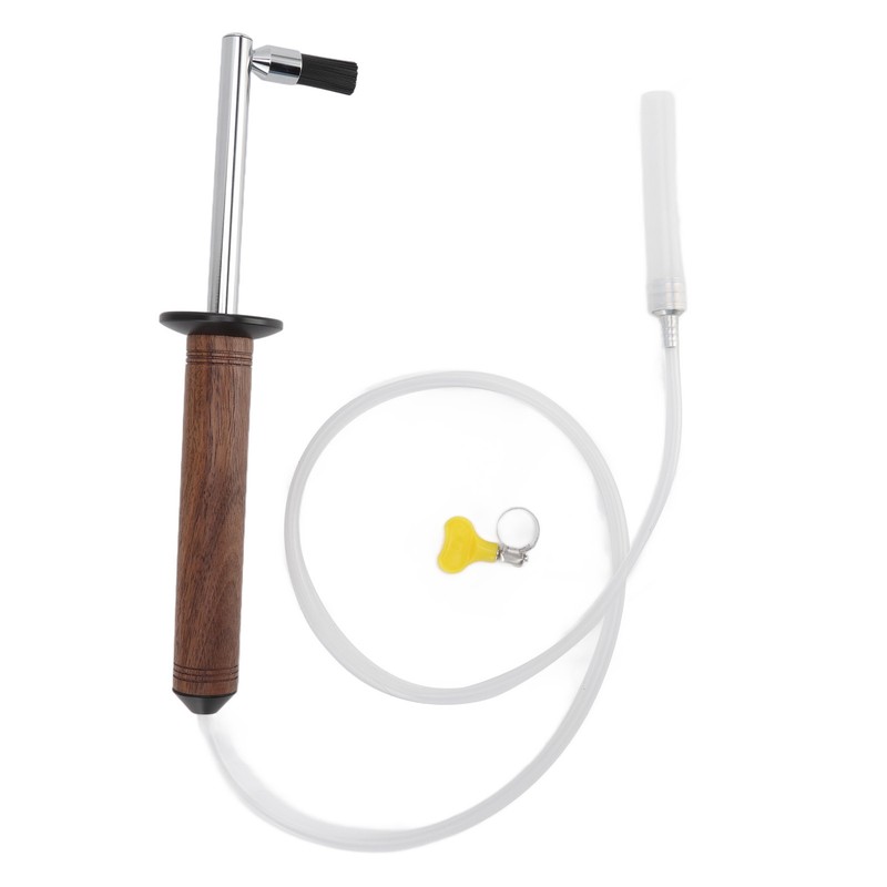 Coffee Machine Cleaning Brush High Temperature Resistance Wood Handle Replaceable