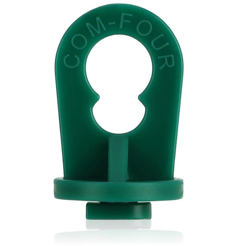 com-four® 100 x Greenhouse Clips, Hanging Devices for Greenhouse and