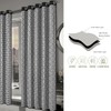 Milano Blackout Eyelet Curtains – Thermal Insulated Geometric Print Ring
