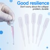 BOROLA 12pcs 0.2ml Plastic Squeeze Transfer Pipettes Suitable Mini Cakes,