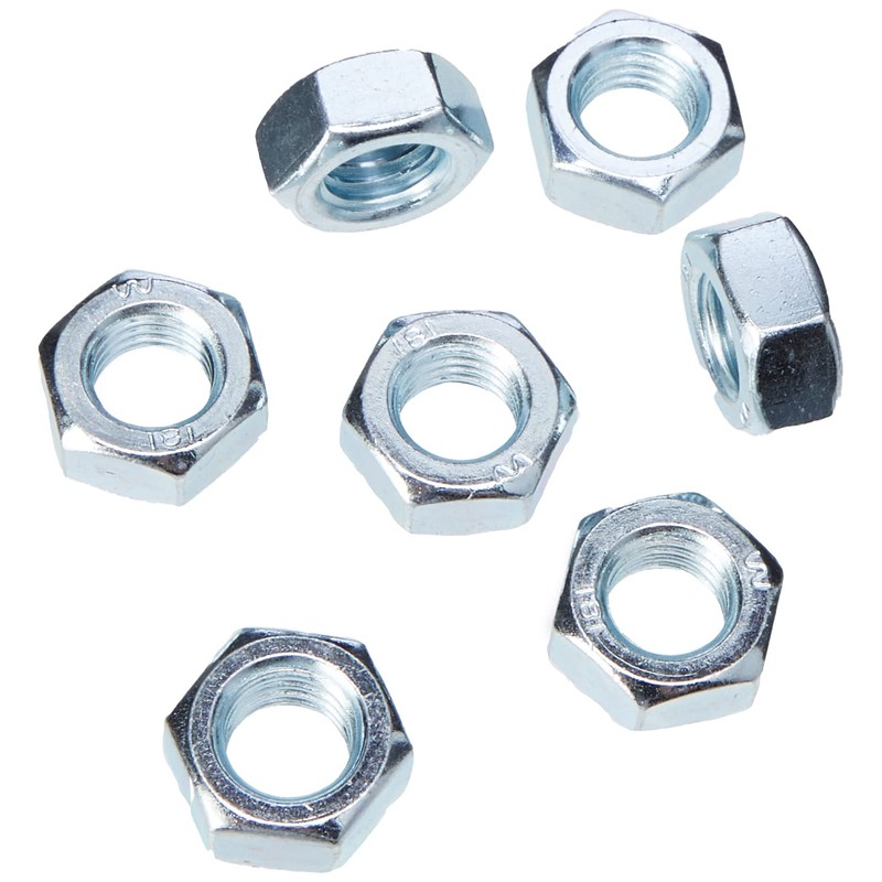 AHCMetric Hexagonal (Hex) Full Nut Grade 8 Steel Zinc Plated