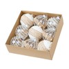 IROKOHA Christmas Tree Christmas Ball Ornament Set 8cm Balls 9pcs