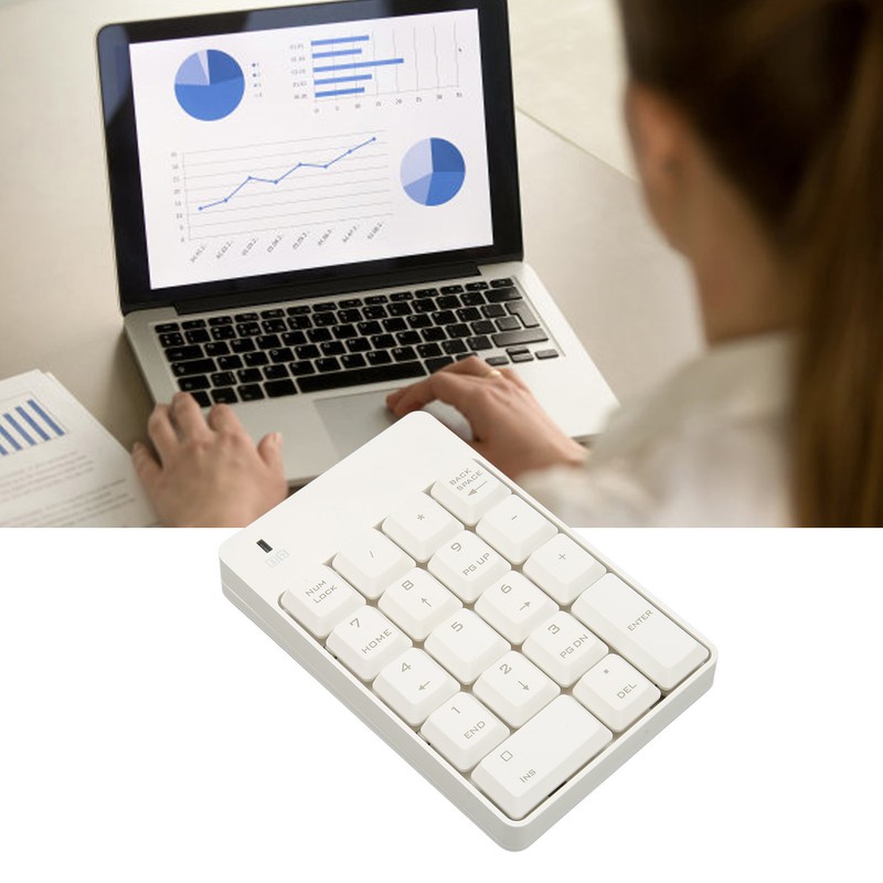 Numeric Keypad SK 51AG 2.4G Wireless 18 Keys Soft Press