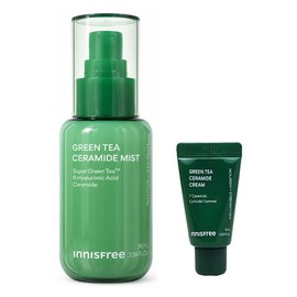 Innisfree Green Tea Ceramide Mist (90mL+Ceramide Cream 15g) / 이니스프리 그린티 세라마이드 미스트 (90mL+세라마이드 크림15g)