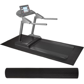 Elevon Treadmill Mat, 1/4" Thick Walking Pad with Shock Absorption Noise Reduction, Non-Slip High Density Home Gym Floor Mats for Treadmills, Elliptical, Exercise Bike, 30" x 60" Fitness Equipment Mat