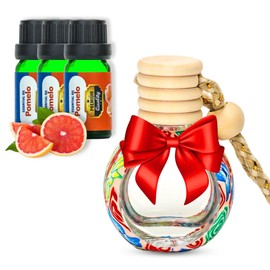 Labambi Valley Empty Hanging Bottle for Essential Oil Diffuser, Hanging on Room, Working Corner or Car Air Freshener Diffuser Idea 10ml (0.33 oz)