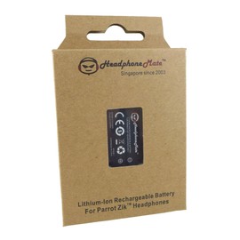 HeadphoneMate Rechargeable Battery for Parrot Zik 1 Zik 1.0 (Zik First Version) Headphones